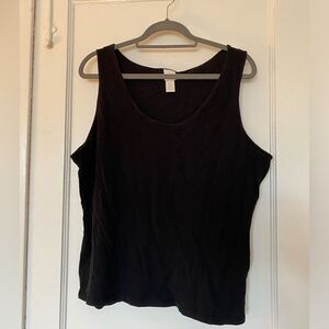 H&M Black Basics Tank Top Size XXL